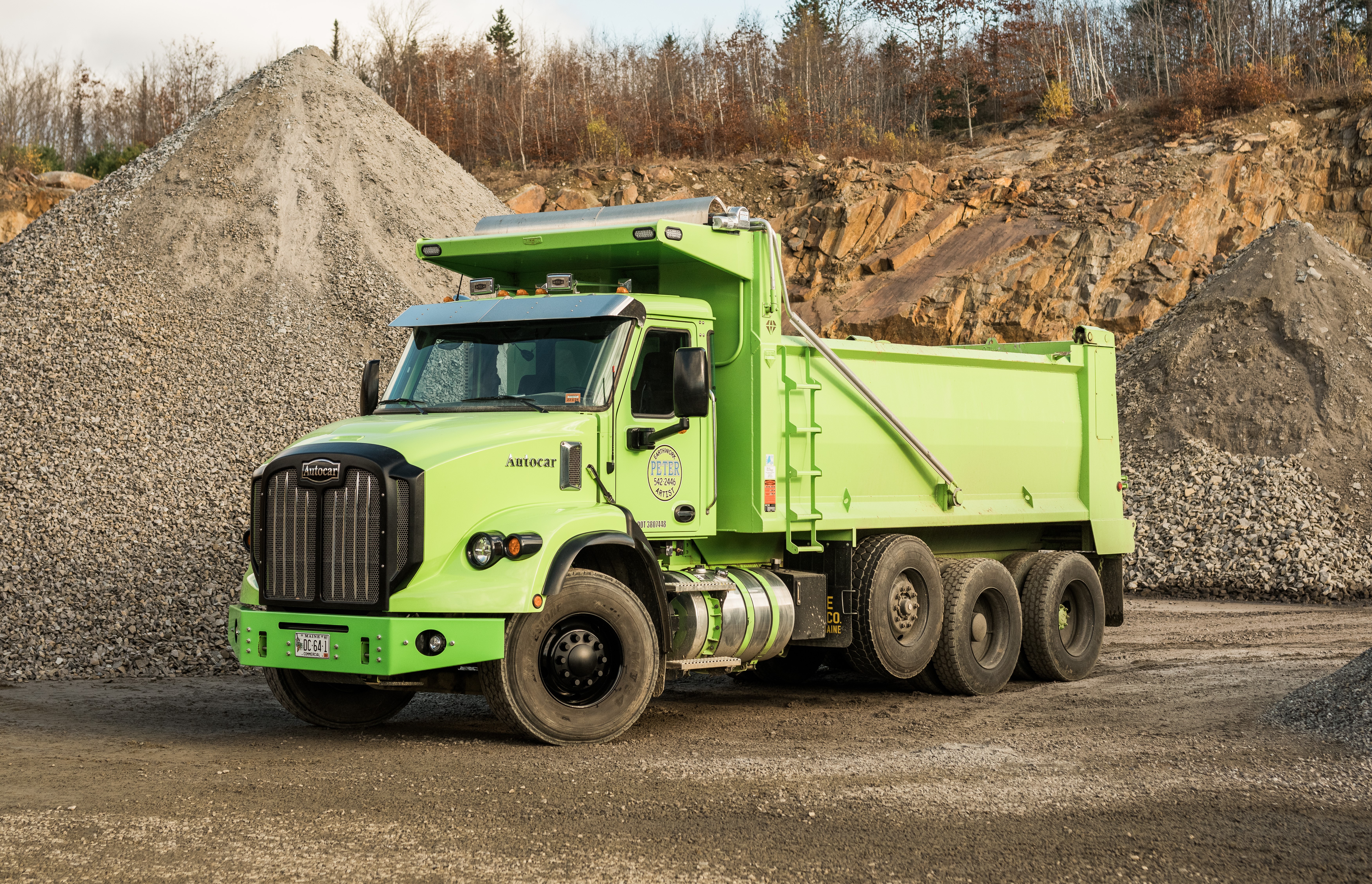 Autocar DC Chassis, DC-64D Dump Truck