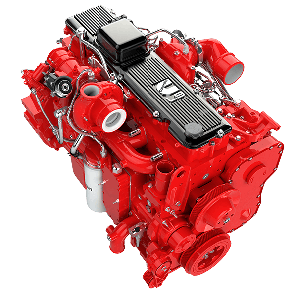 A Cummins L9 engine.